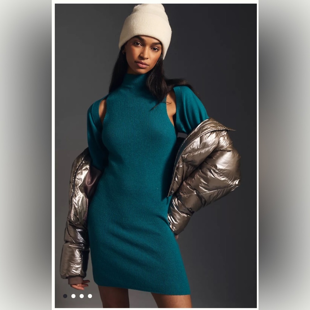 NWT Anthropologie Daily Practice Mini Dress Set. Size M